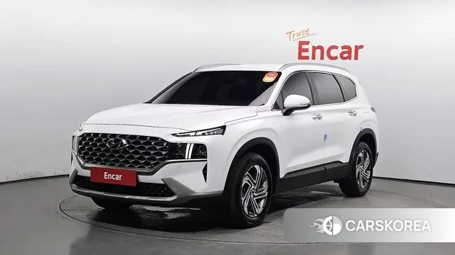 Hyundai The New Santa Fe 2023 Белый из Кореи