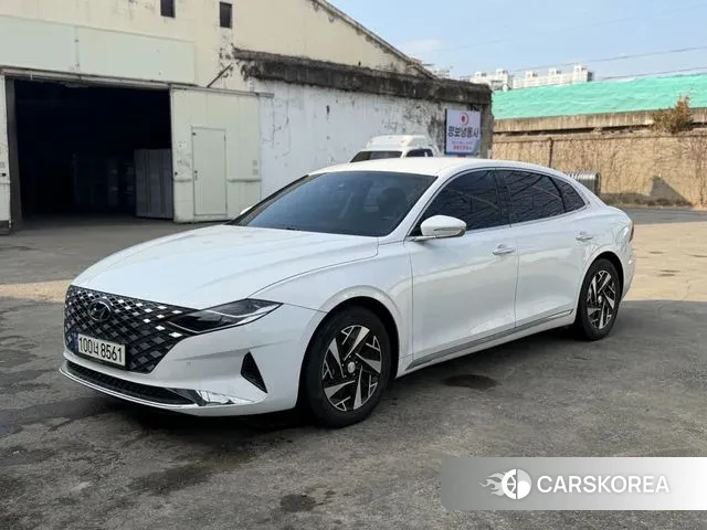 Hyundai The New Grandeur IG Hybrid 2020 Белый из Кореи