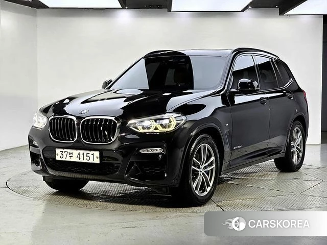 BMW X3 (G01) 2018 Черный из Кореи