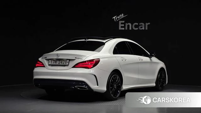 Mercedes-Benz CLA-Class C117 2018 Белый из Кореи