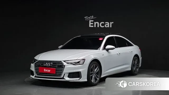 Audi A6 (C8) 2022 Белый из Кореи