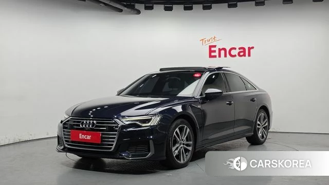Audi A6 (C8) 2022 Синий из Кореи
