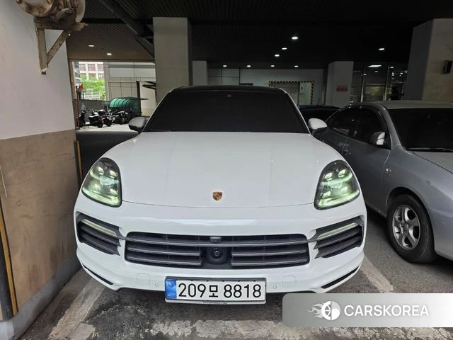 Porsche Cayenne (PO536) 2022 Белый из Кореи