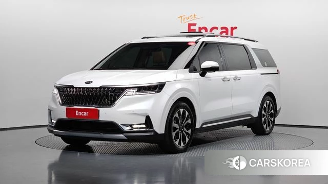 Kia Carnival 4th generation 2020 Белый из Кореи