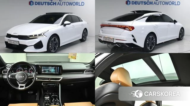 Kia K5 3rd generation 2022 Белый из Кореи