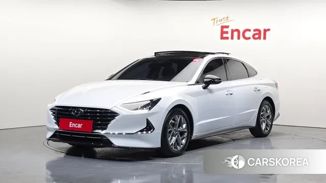 Hyundai Sonata (DN8) 2019 Белый из Кореи