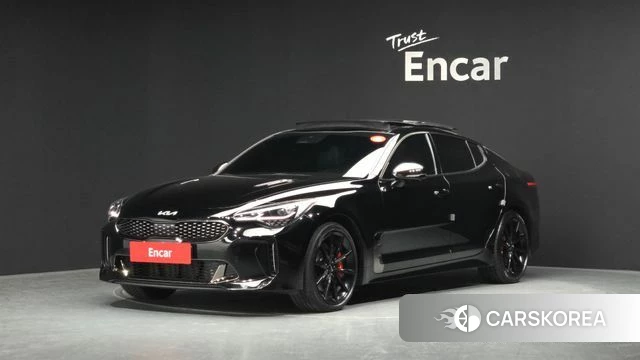 Kia Stinger Meister 2023 Черный из Кореи