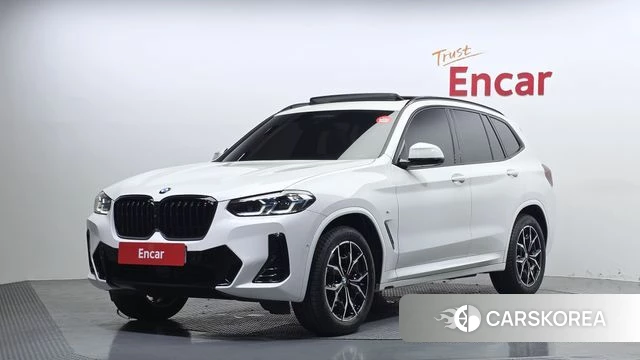 BMW X3 (G01) 2024 Белый из Кореи