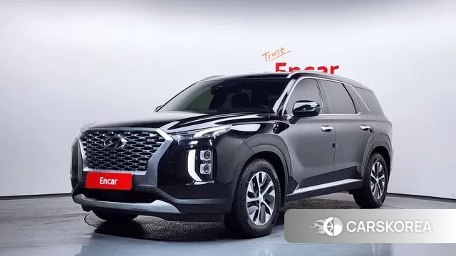 Hyundai Palisade 2021 Черный из Кореи