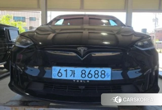 Tesla Model X 2025 Черный из Кореи