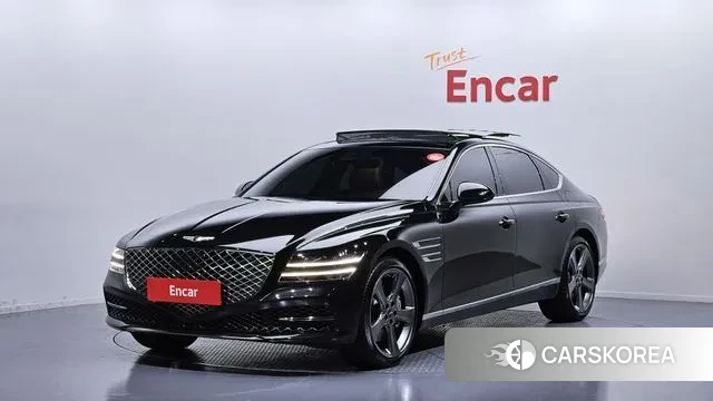 Genesis G80 (RG3) 2023 Черный из Кореи