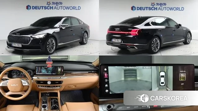 Kia The New K9 2nd generation 2022 Черный из Кореи