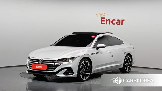 Volkswagen Arteon 2022 Белый из Кореи