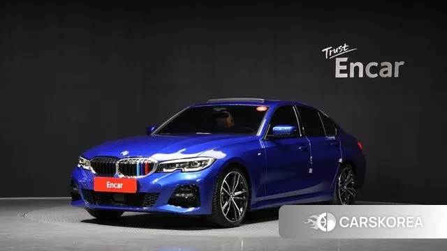 BMW 3 Series (G20) 2022 Синий из Кореи