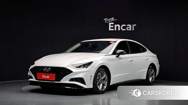Hyundai Sonata (DN8) 2021 Белый из Кореи