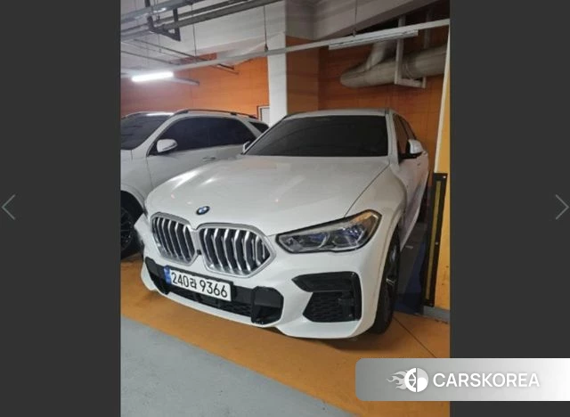 BMW X6 (G06) 2022 Белый из Кореи