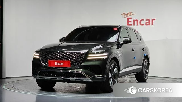 Genesis GV80 2024 Темно-зеленый из Кореи