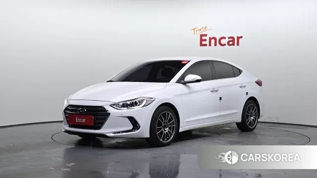 Hyundai Avante AD 2018 Белый из Кореи