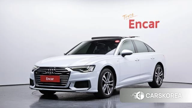 Audi A6 (C8) 2021 Белый из Кореи