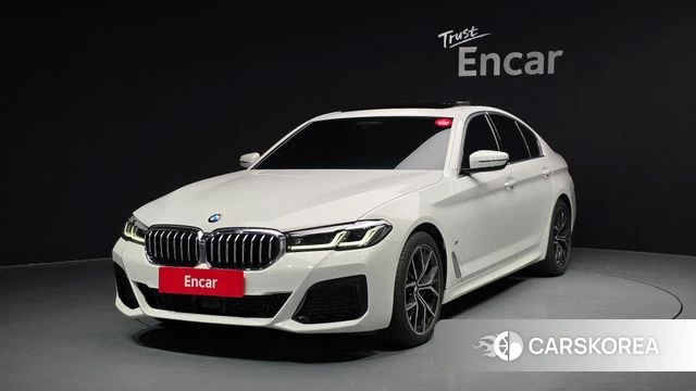 BMW 5 Series (G30) 2022 Белый из Кореи