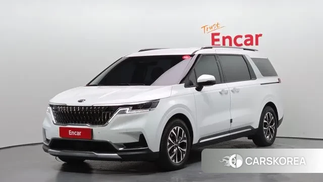 Kia Carnival 4th generation 2020 Белый из Кореи