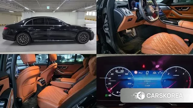 Mercedes-Benz S-Class W223 2022 Черный из Кореи