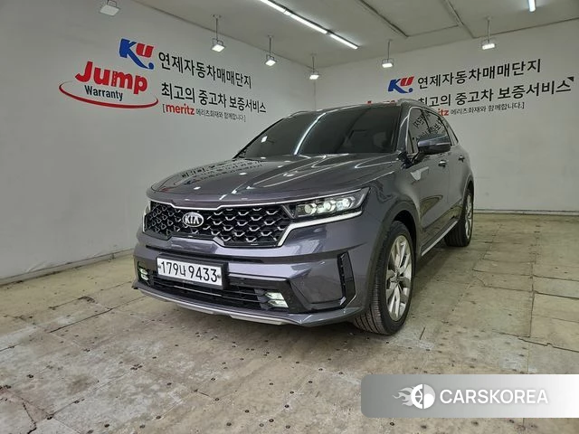 Kia Sorento 4th Generation 2020 Серебристо-серый из Кореи