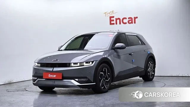 Hyundai Ionic 5 2022 Серебристо-серый из Кореи