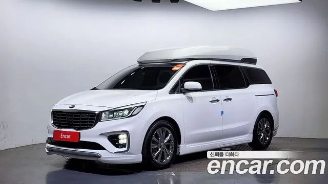 Kia The New Carnival 2019 Белый из Кореи