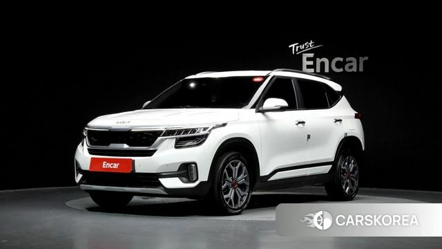 Kia Seltos 2022 Белый из Кореи