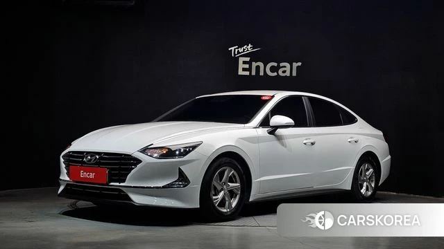 Hyundai Sonata (DN8) 2021 Белый из Кореи