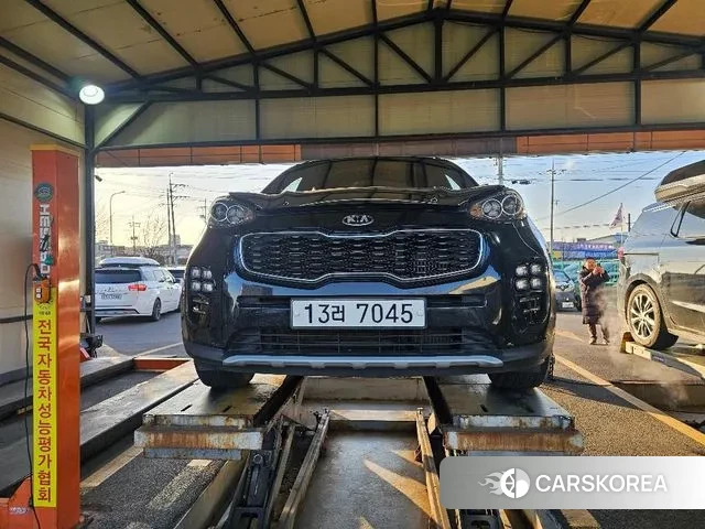 Kia Sportage 4th Generation 2018 Черный из Кореи