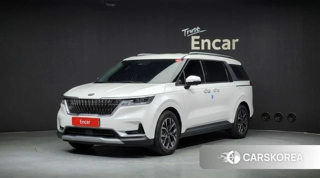 Kia Carnival 4th generation 2021 Белый из Кореи