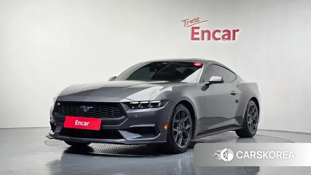 Ford Mustang 7th Generation 2024 Серый из Кореи