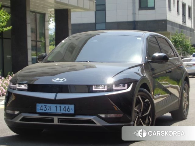 Hyundai Ionic 5 2021 Черный из Кореи
