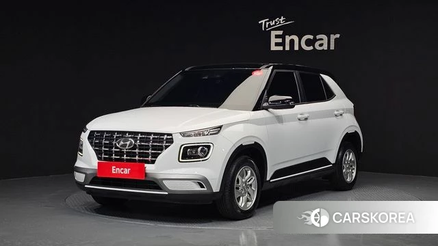 Hyundai Venue 2021 Белый из Кореи