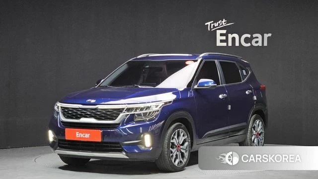 Kia Seltos 2019 Синий из Кореи