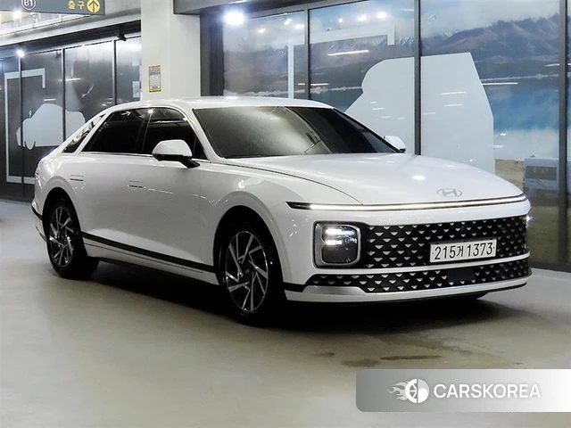 Hyundai Grandeur Hybrid (GN7) 2023 Белый из Кореи