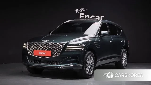 Genesis GV80 2021 Темно-зеленый из Кореи