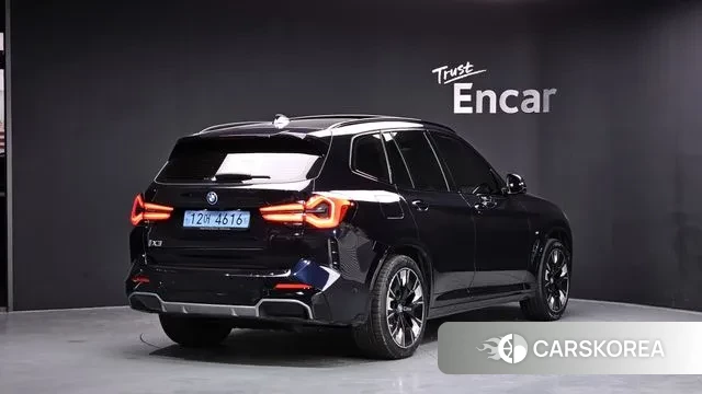 BMW iX3 2021 Черный из Кореи