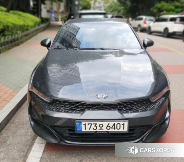 Kia K5 3rd generation 2020 Серый из Кореи