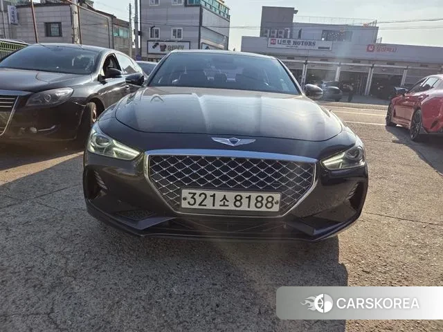Genesis G70 2018 Черный из Кореи