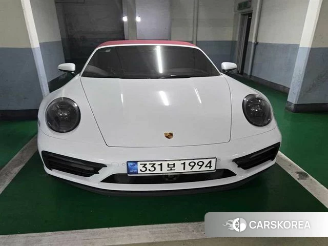 Porsche 911(992) 2022 Белый из Кореи