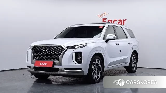 Hyundai Palisade 2021 Белый из Кореи