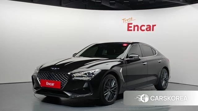 Genesis G70 2018 Черный из Кореи