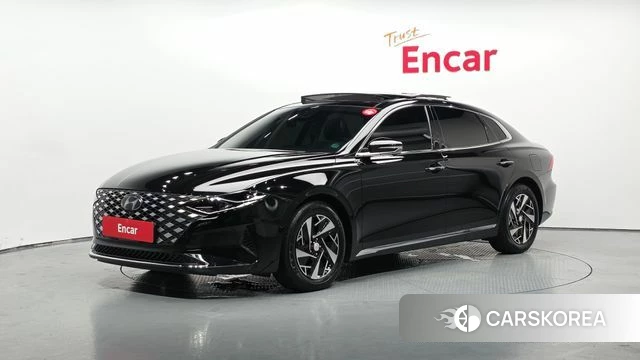 Hyundai The New Grandeur IG Hybrid 2021 Черный из Кореи