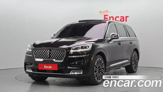 Lincoln Aviator 2nd generation 2020 Черный из Кореи