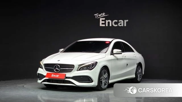 Mercedes-Benz CLA-Class C117 2018 Белый из Кореи