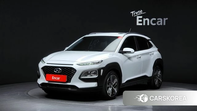 Hyundai Kona 2018 Белый из Кореи