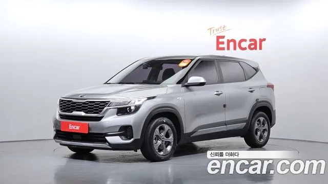 Kia Seltos 2021 Серебряный из Кореи